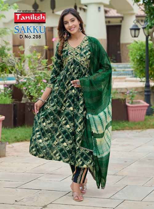 Taniksh Sakku Vol 2 Embroidery Readymade Suits Catalog